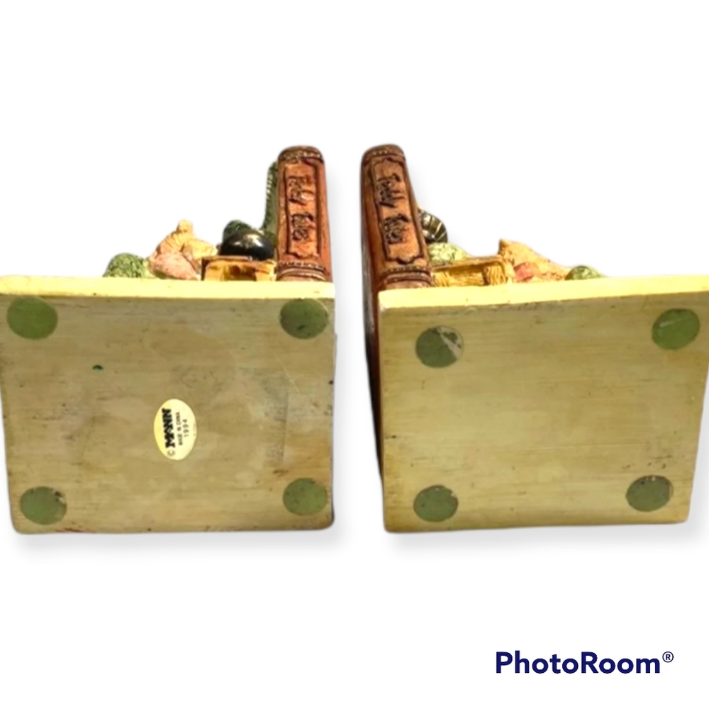 Vintage 1994 Edition Bookend Set - Picture 8 of 10